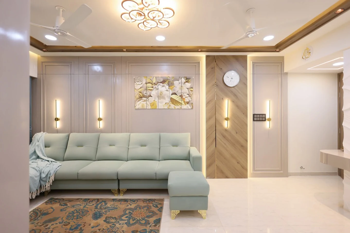 Interior living room design