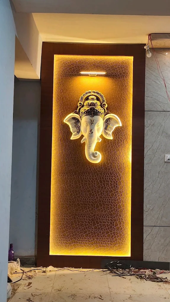 Interiors Enclave temple design